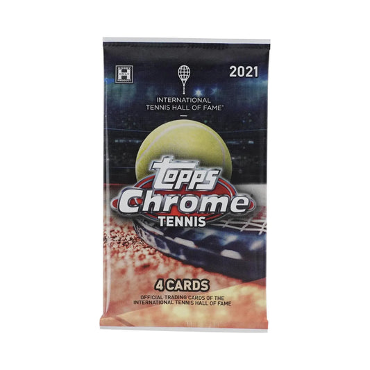 2021 Topps Chrome Tennis Hobby Pack