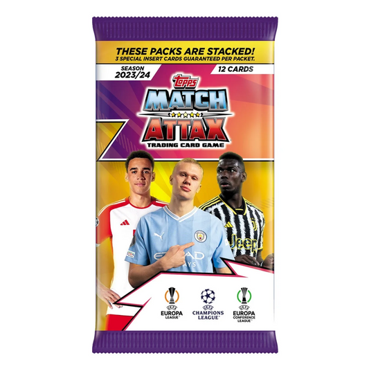 2023-24 Topps Match Attax UEFA Champions League Soccer Retail Pack | Local Legends Cards & Collectibles