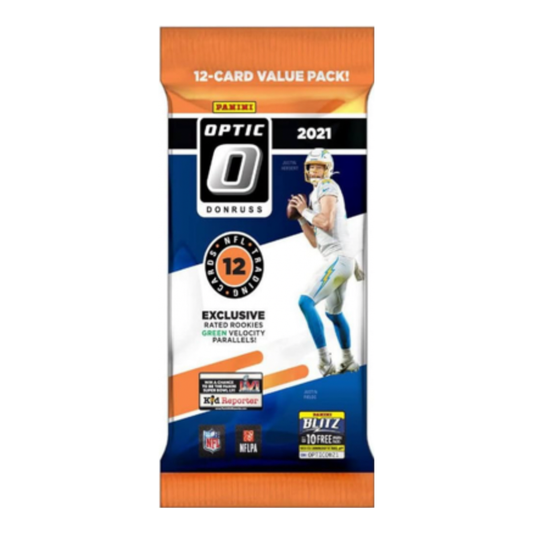 2021 Panini Donruss Optic NFL Football Hanger Value Pack