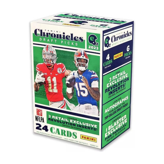 2023 Panini Chronicles Draft Picks NFL Football Blaster Box