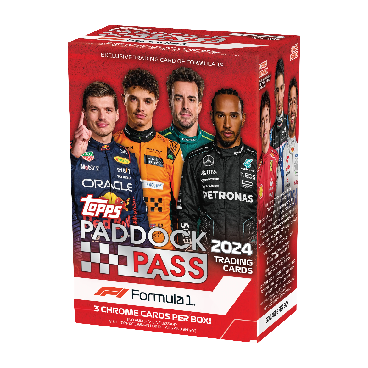 2024 Topps Formula 1 Racing Paddock Pass Blaster Box