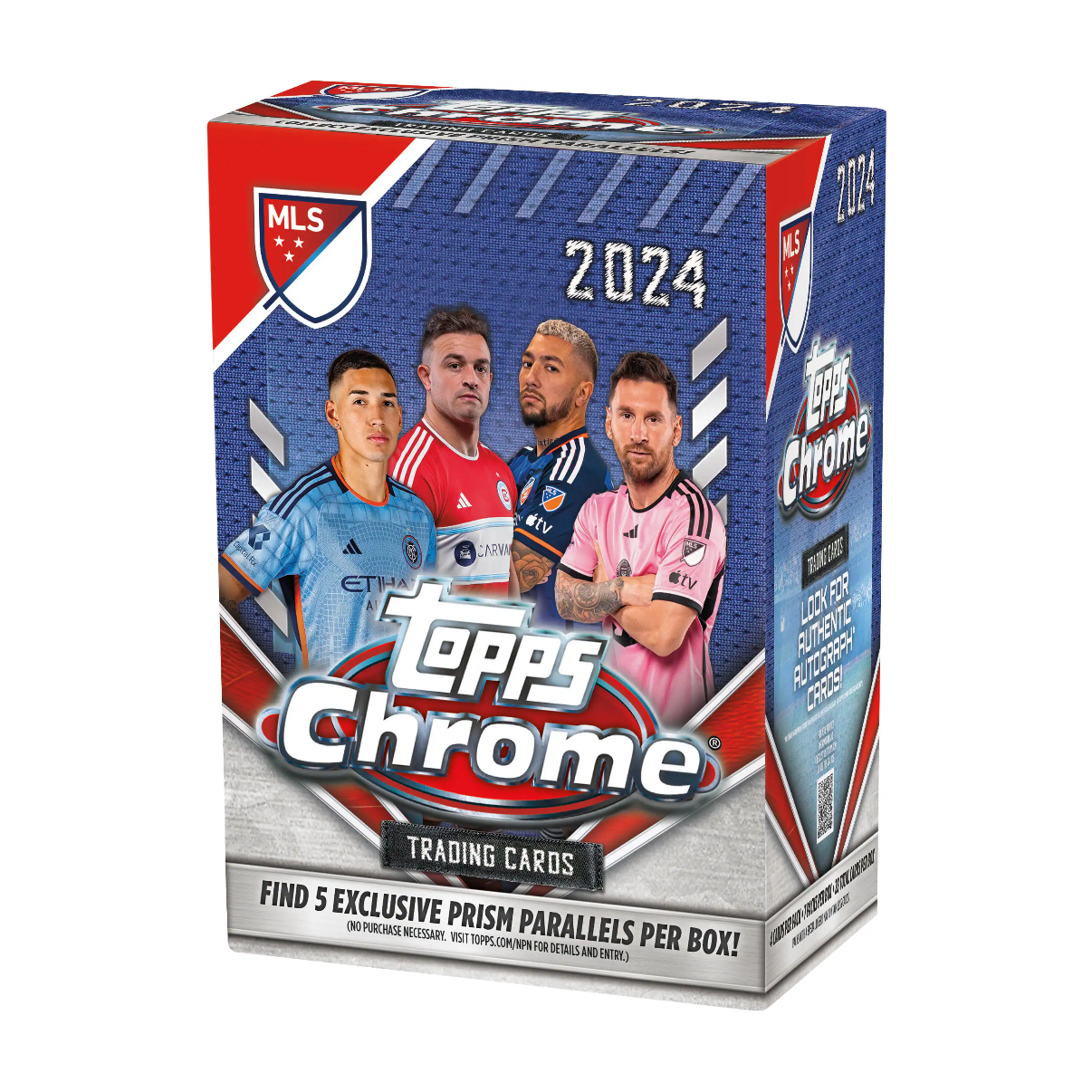 2024 Topps Chrome MLS Major League Soccer Blaster Box