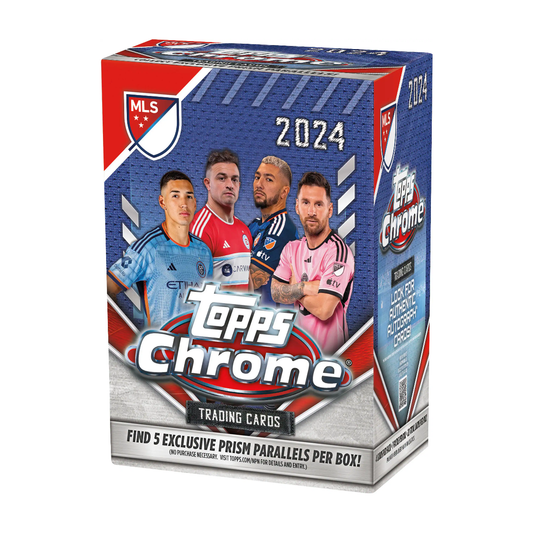 2024 Topps Chrome MLS Major League Soccer Blaster Box