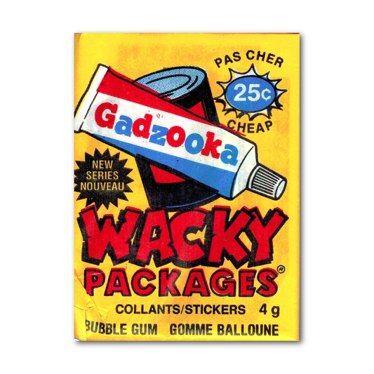 1989 O-Pee-Chee Wacky Packages Retail Wax Pack