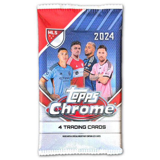 2024 Topps Chrome MLS Major League Soccer Retail Pack