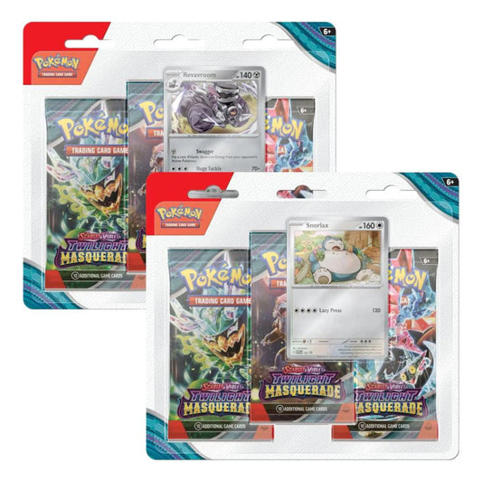 Pokémon Twilight Masquerade 3 Pack + Promo Blister