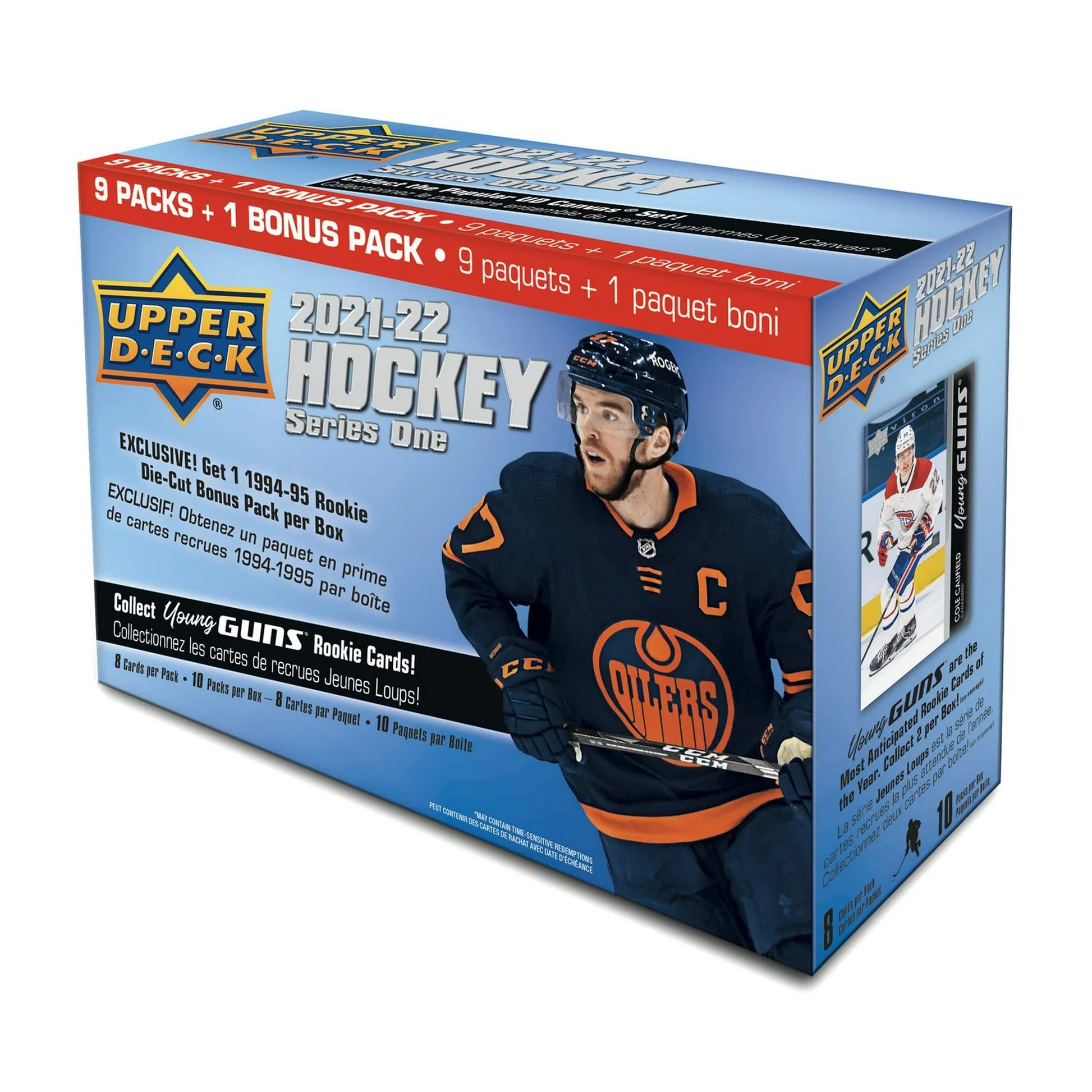 2021-22 Upper Deck Series 1 NHL Hockey Mega Box | Local Legends Cards & Collectibles