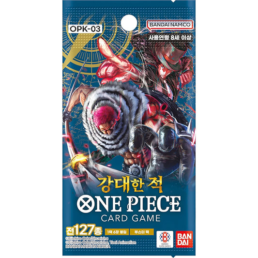 One Piece Pillars Of Strength Korean Booster Pack OPK-03 | Local Legends Cards & Collectibles