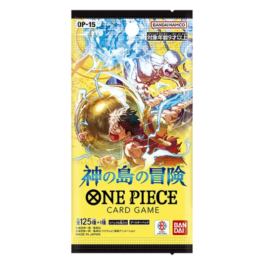 Japanese One Piece Adventure on Kami’s Island Booster Pack OP-15