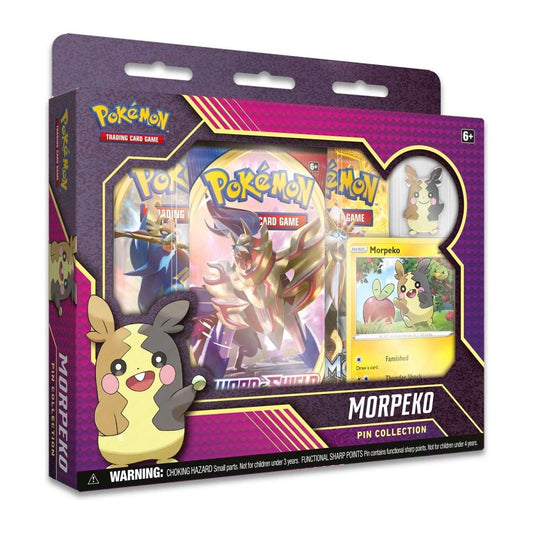 Pokémon Sun & Moon Morpeko Pin Collection Box