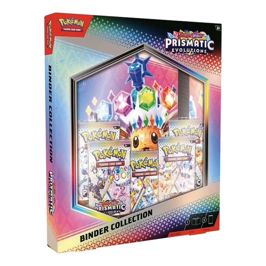 Pokémon Prismatic Evolutions Binder Collection Box