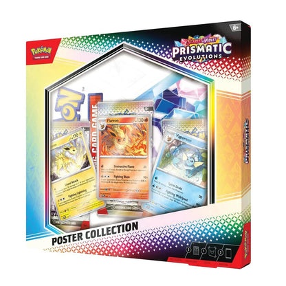 (THOR) Pokémon Prismatic Evolutions Poster Collection Box | Local Legends Cards & Collectibles