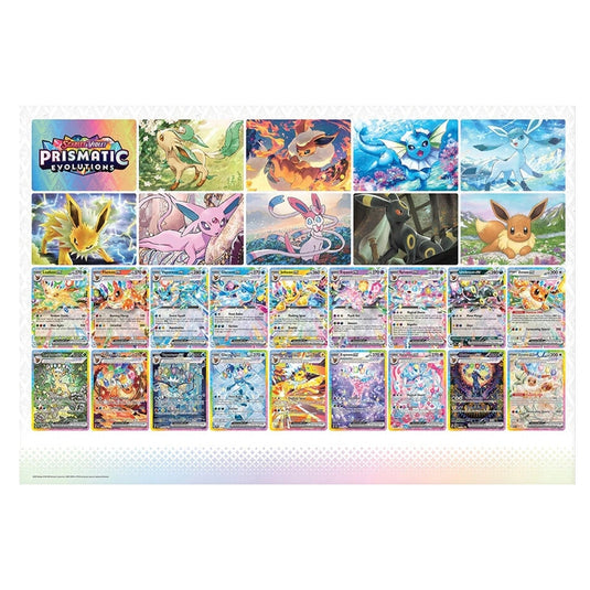 (THOR) Pokémon Prismatic Evolutions Poster Collection Box | Local Legends Cards & Collectibles