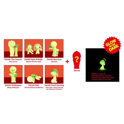 Dreams Smiski Museum Series Glow in the Dark Blind Box Mystery Figure | Local Legends Cards & Collectibles