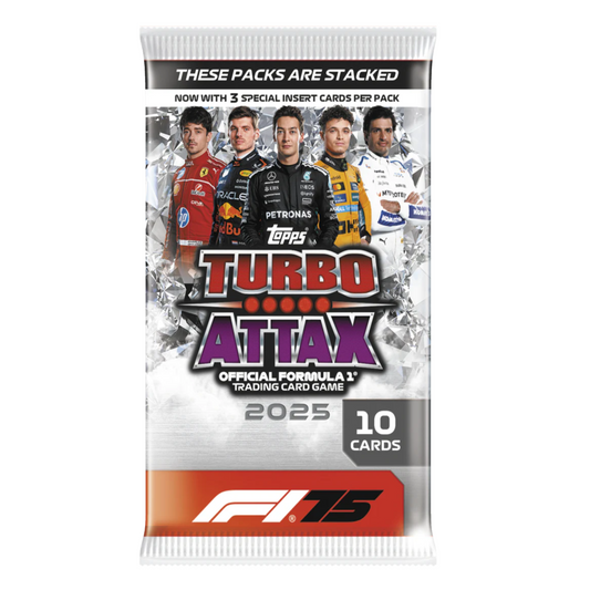 2025 Topps Turbo Attax Formula 1 F1 Racing Pack | Local Legends Cards & Collectibles