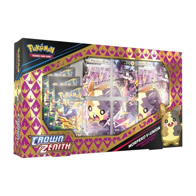 Pokémon Morpeko & Marnie V-Union Premium Treasures Playmat Collection | Local Legends Cards & Collectibles