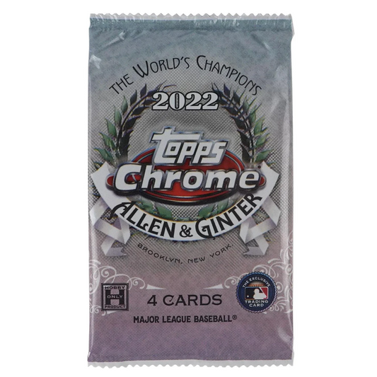 2022 Topps Allen & Ginter Chrome MLB Baseball Hobby Pack