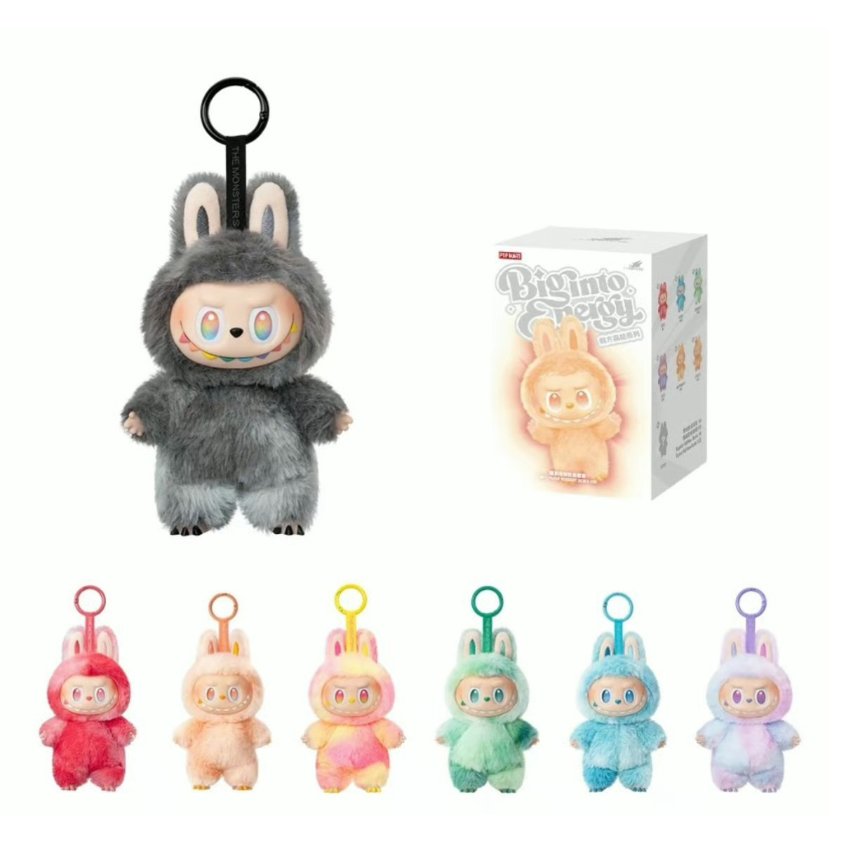 POPMART x THE MONSTERS Labubu Big into Energy Vinyl Plush Pendant Mystery Blind Box | Local Legends Cards & Collectibles