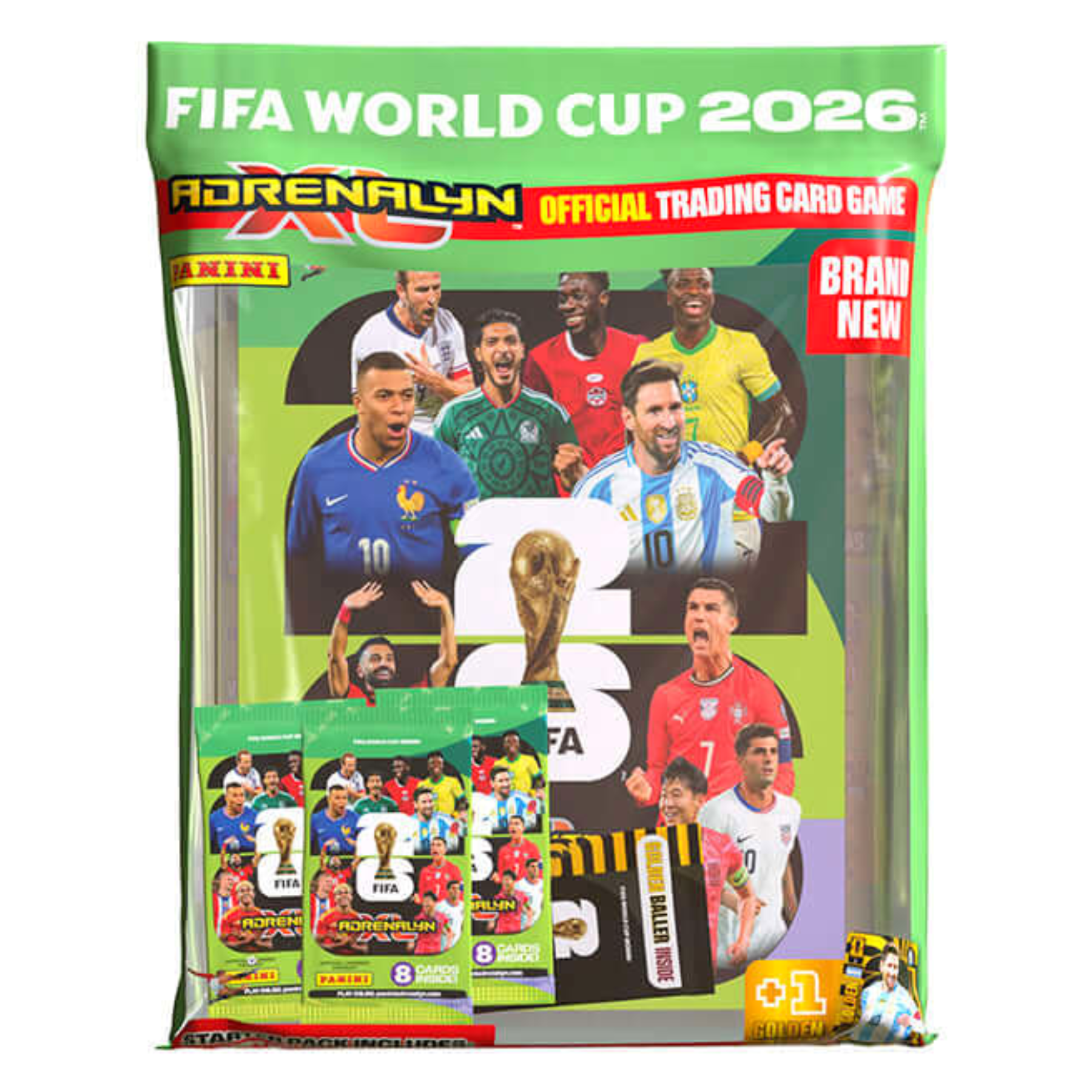 2026 Panini Adrenalyn XL FIFA World Cup Soccer Album Starter Pack | Local Legends Cards & Collectibles
