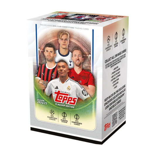 2024-25 Topps Flagship Edition UEFA Club Competitions Soccer Blaster