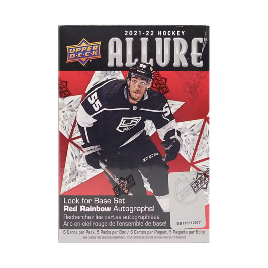 2021-22 Upper Deck Allure NHL Hockey Blaster Box