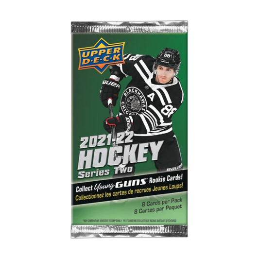 2021-22 Upper Deck Series 2 NHL Hockey Retail Pack