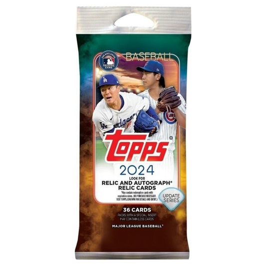 2024 Topps Update Series MLB Baseball Hanger Value Pack