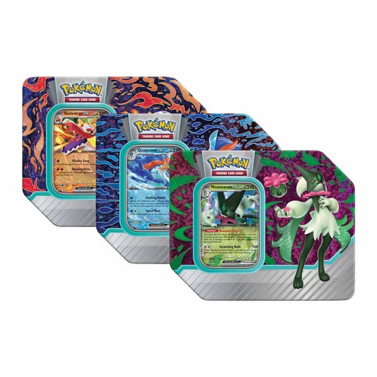 Pokémon Paldea Partners ex Collector Tin | Local Legends Cards & Collectibles