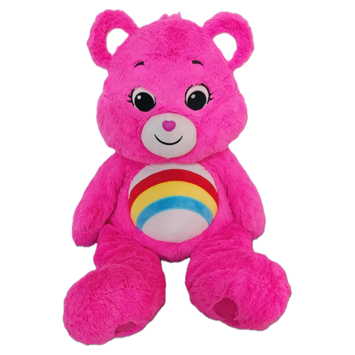 2020 Basic Fun! Care Bears ‘Cheer Bear’ Jumbo 36” Lifesize Plush