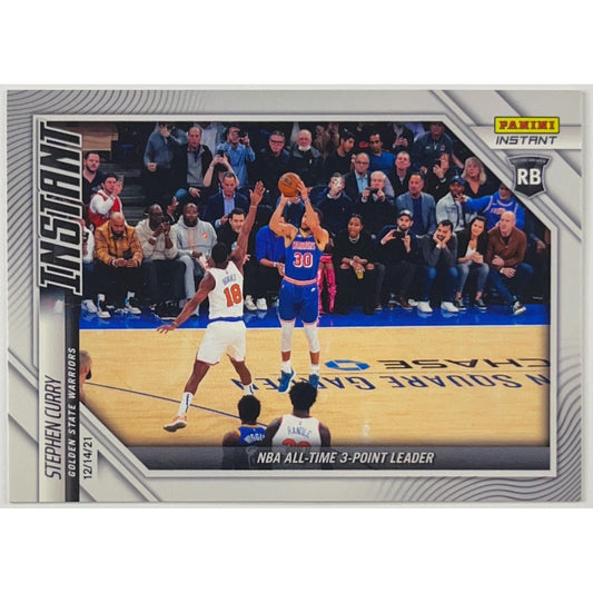 2021-22 Panini Instant Stephen Curry “NBA All Time 3-Point Leader” /5215