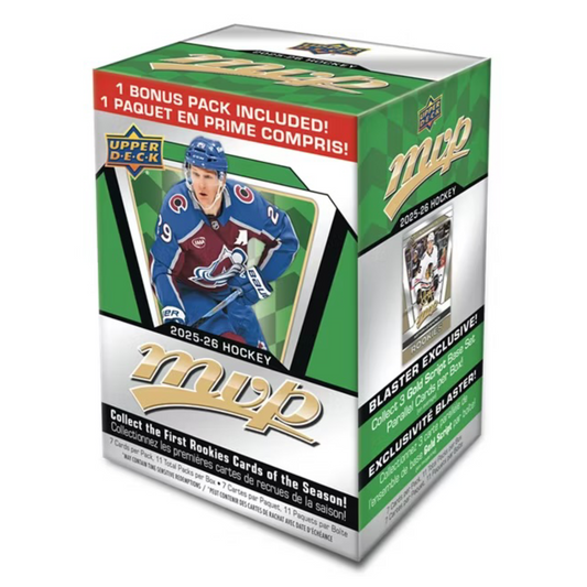 2025-26 Upper Deck MVP NHL Hockey Blaster Box