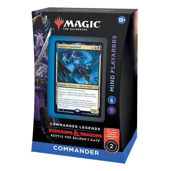 Magic: The Gathering Dungeons & Dragons Legends Battle for Baldurs Gate Mind Flayarrrs Commander Deck | Local Legends Cards & Collectibles