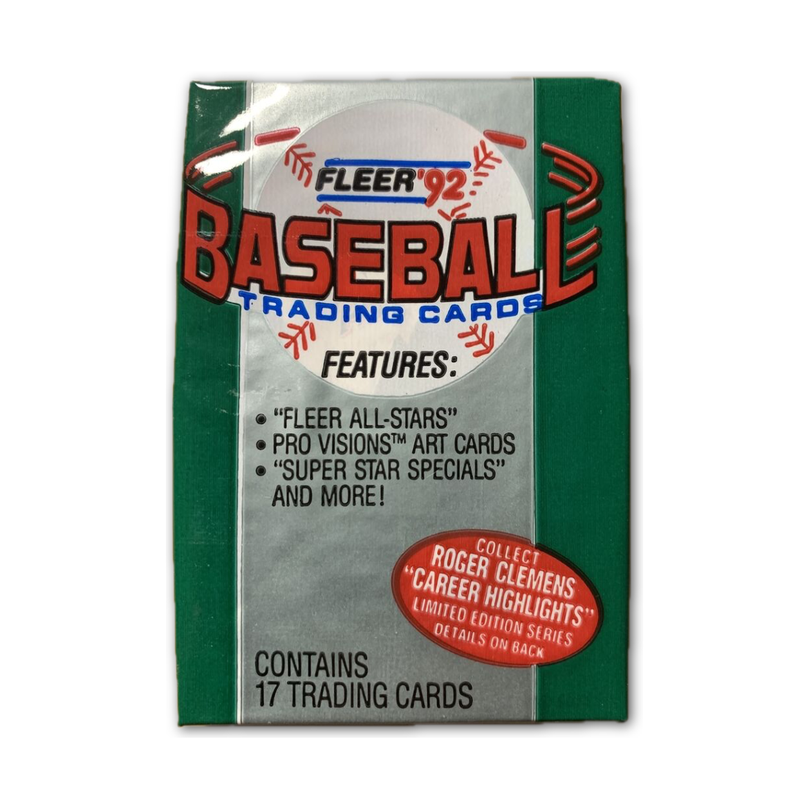 1992 Fleer MLB Baseball Hobby Pack
