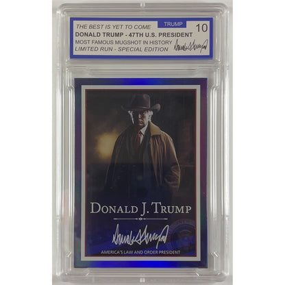Donald Trump “America’s Law & Order President” Holo TRUMP 10