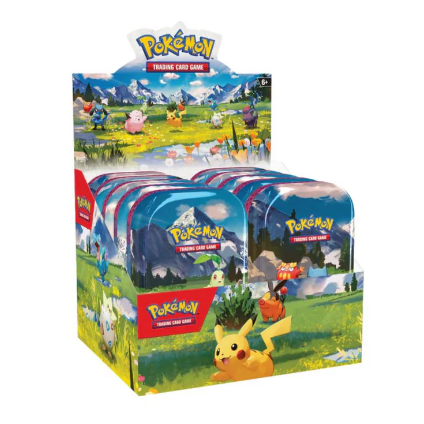 (BACK) Pokémon Ascended Heroes 10 Mini Tin Display Box | Local Legends Cards & Collectibles