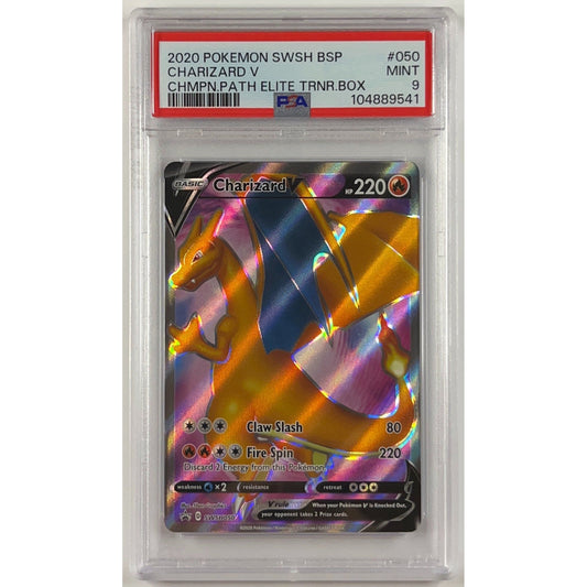 Charizard V Holo Black Star Promo SWSH050