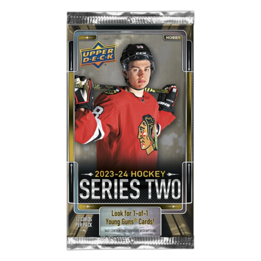 2023-24 Upper Deck Series 2 NHL Hockey Hobby Pack