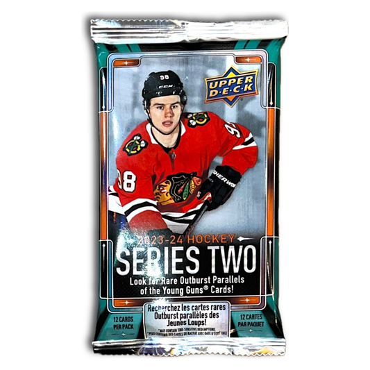 2023-24 Upper Deck Series 2 NHL Hockey Retail Pack
