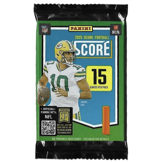 2025 Panini Score NFL Football Retail Pack