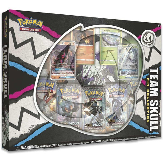 Pokémon Team Skull Pin Collection Box
