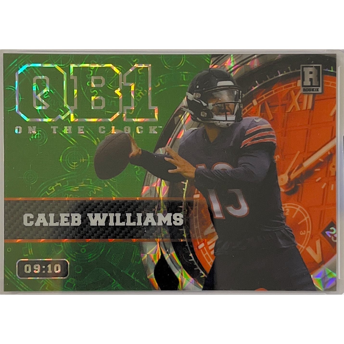 2023 Wild Card Caleb Williams QB1 On The Clock 09:10