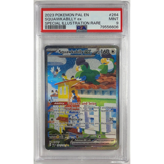 Squawkabilly EX Special Illustration Rare 264/193 PSA 9 MINT