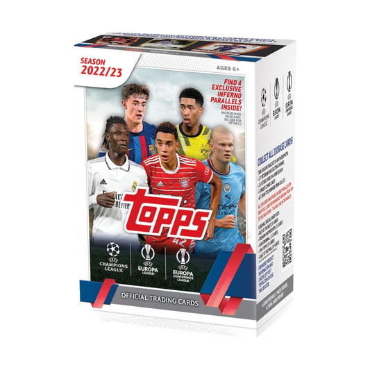 2022-23 Topps UEFA Flagship Champions League Soccer Blaster