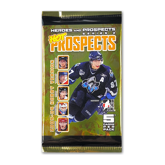2005-06 In the Game Heroes & Prospects Hot Prospects Series 2 Hockey Hobby Pack