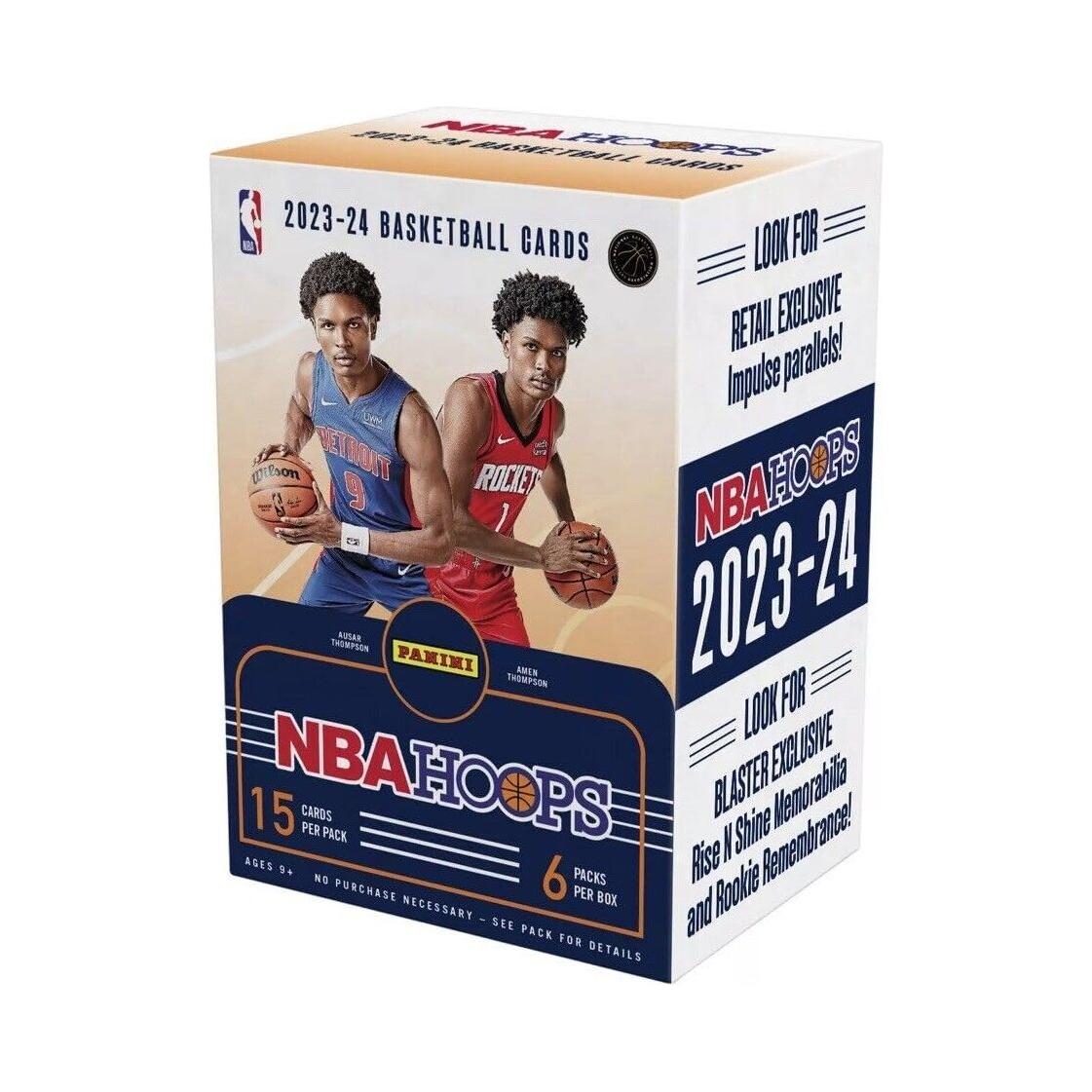 2023-24 Panini NBA Hoops Basketball Blaster Box