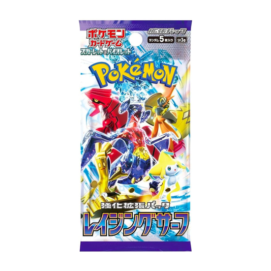Japanese Pokémon Raging Surf sv3a Booster Pack (Paradox Rift)