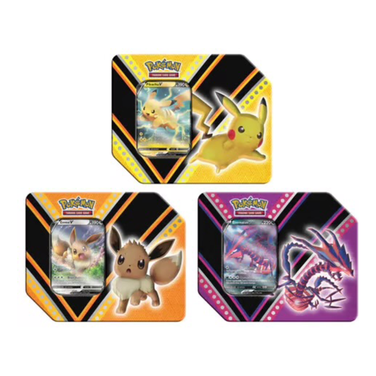 Pokémon V Powers Tins