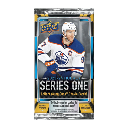 2023-24 Upper Deck Series 1 NHL Hockey Retail Pack