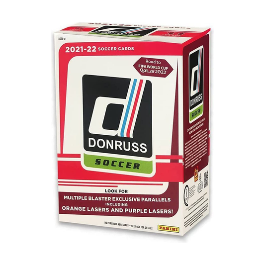 2021-22 Panini Donruss FIFA Road to Qatar Soccer Blaster Box