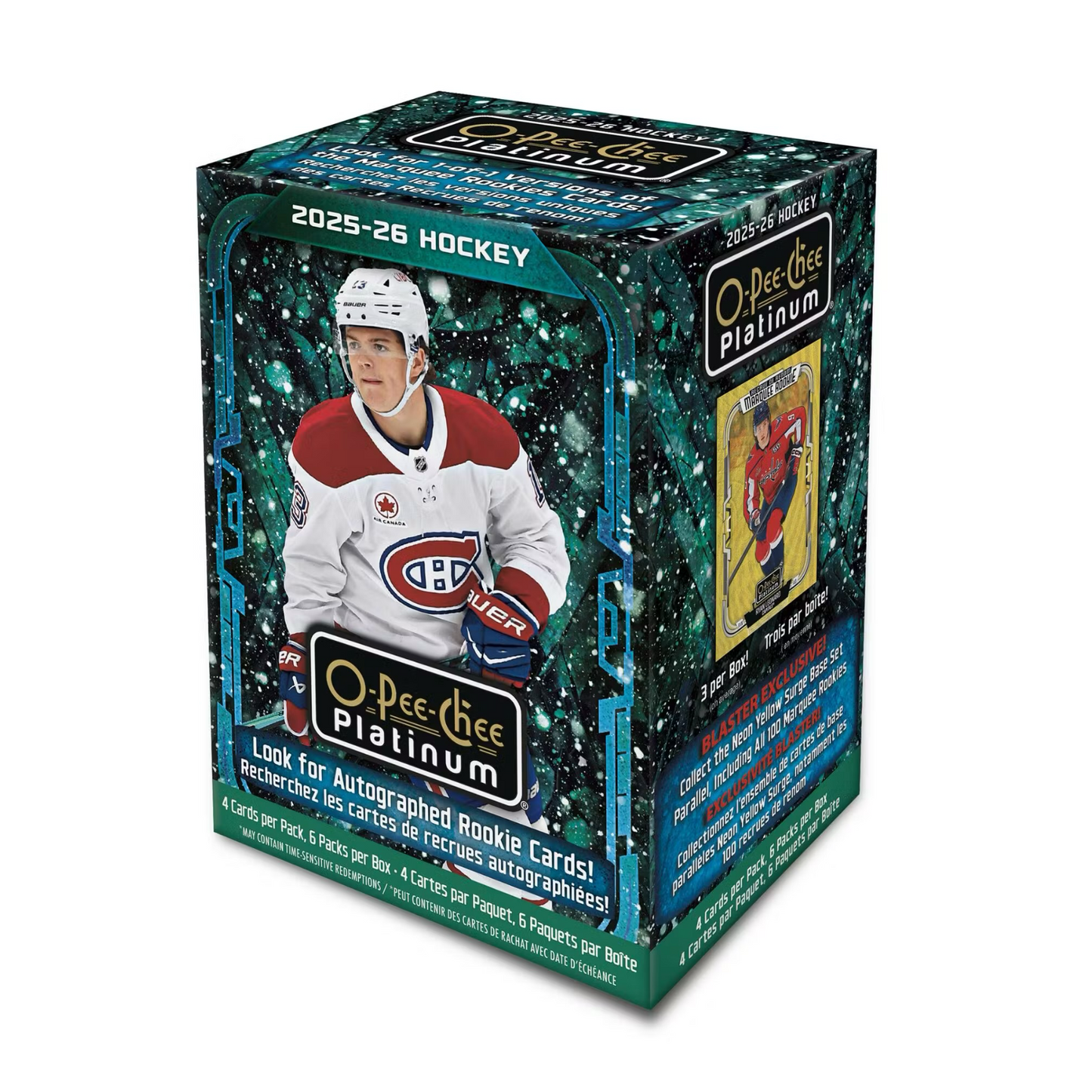 2025-26 Upper Deck O-Pee-Chee Platinum NHL Hockey Blaster Box